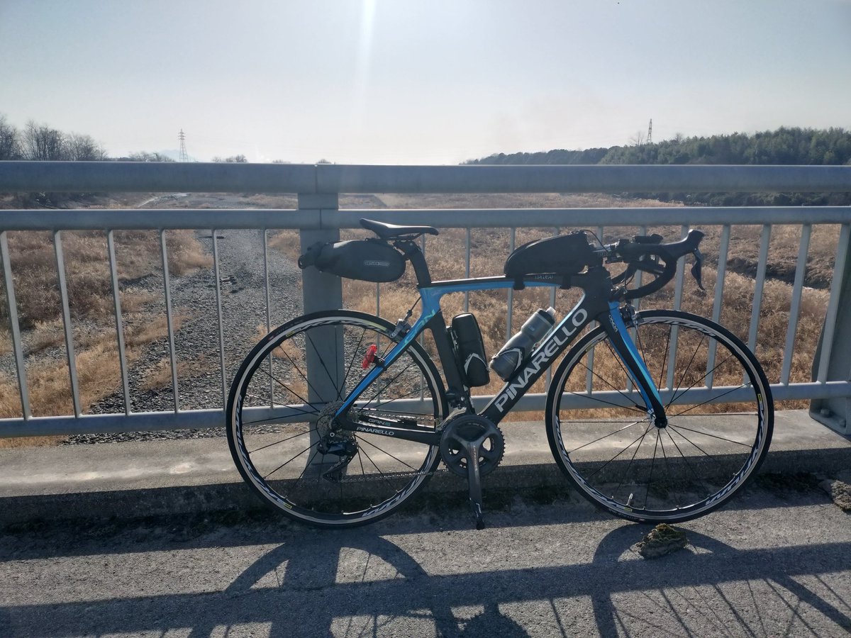 今日もブルベ練で105km行って来ました🚴
調子に乗って無駄踏みする癖があるので、一定ペースで足を残す練習👍✨