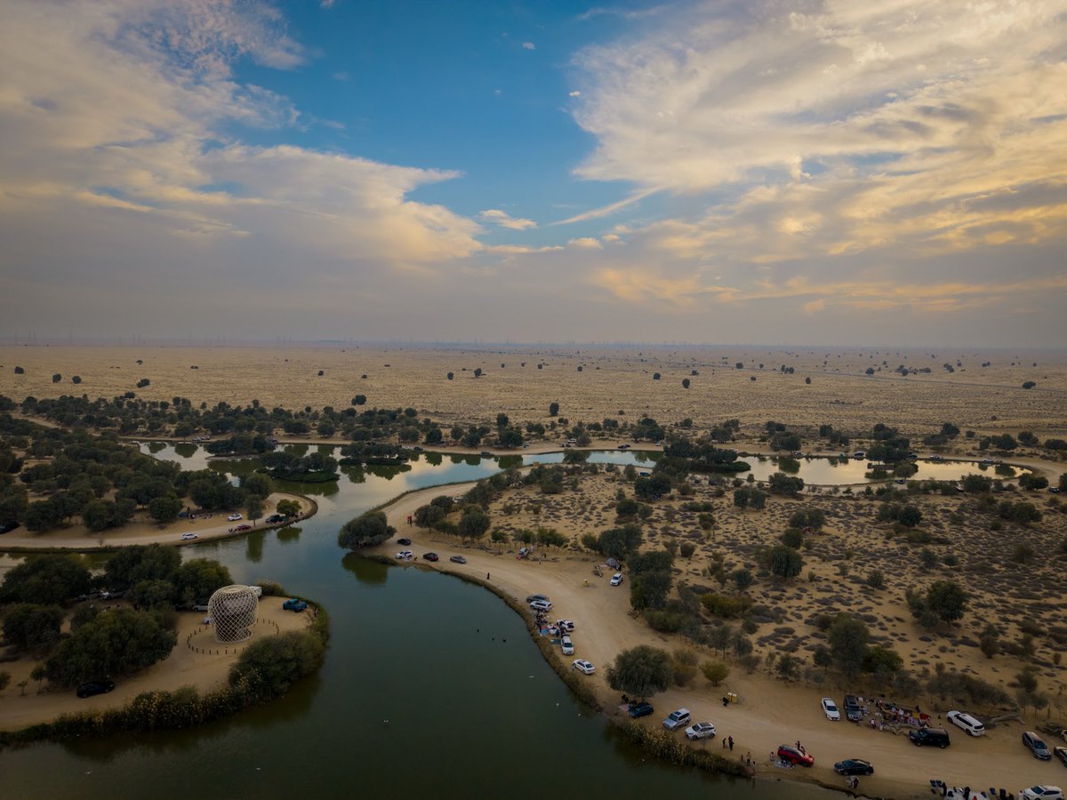 Al-Qudra Lake, Dubai. Taken with <a href="/DJIGlobal/">DJI</a> Mini 5 Pro
#drone #dubai #djimini5pro