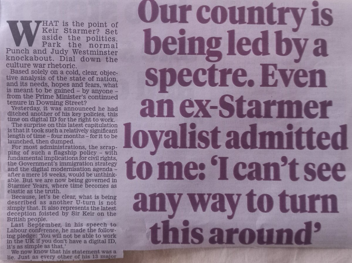 freespeechmarty's tweet image. Britain is led by a spectre , and there is no way out !