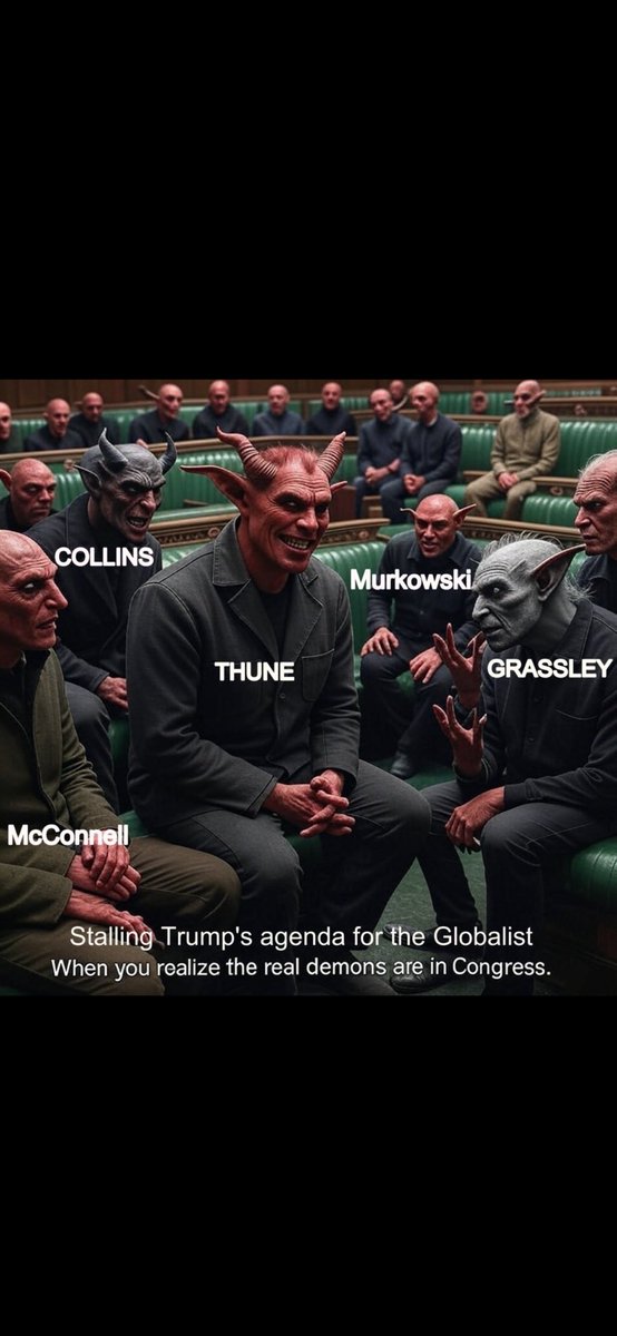 DyneOwff83399's tweet photo. @SenRickScott @BasedMikeLee It really should have been Leader Scott rather than thune--the uniparty status quo supports its own.  Thank you Sen Scott and Sen Lee for fighting the good fight for US--the people of the United States.  I hope somehow you can get it past the demons in our midst. https://t.co/pf9D9EYUlZ