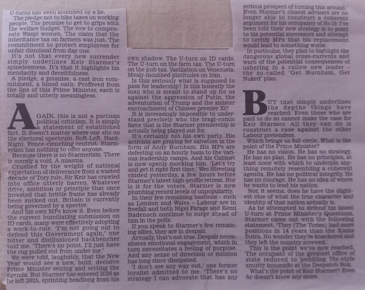 freespeechmarty's tweet image. Britain is led by a spectre , and there is no way out !