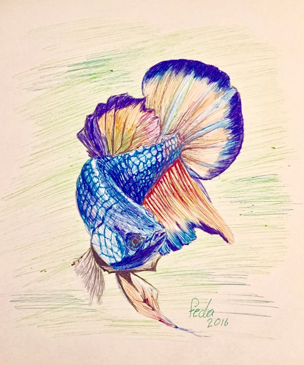 fedoo2311's tweet photo. Art of the Day! "Good Luck Fish". Buy at: https://t.co/2kfvly85Cl https://t.co/MynZ3XNjDX
