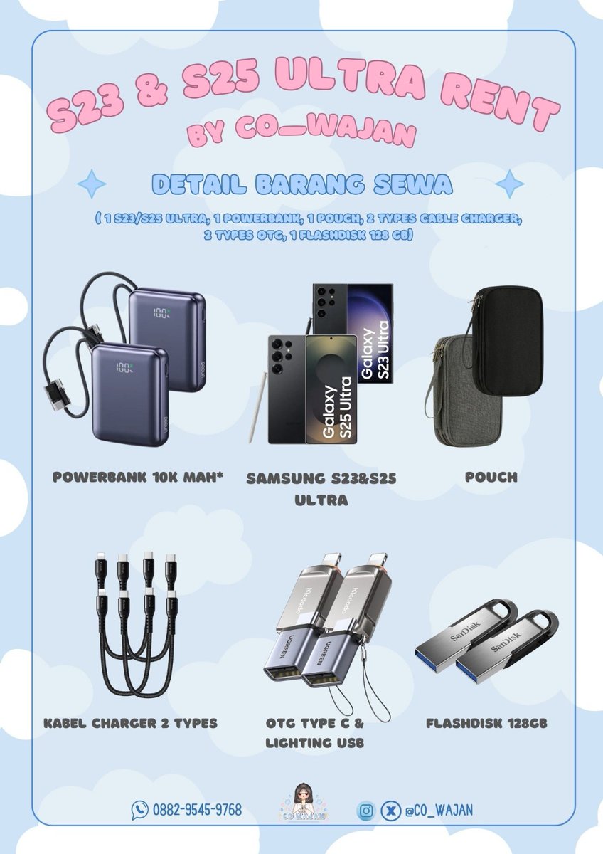 OPEN RENT SAMSUNG S23 S25 ULTRA

2026 Taeyong Concert - TY TRACK REMASTERED in Jakarta 

Available
S23U : ✅ | S25u : ✅

❌️ No Deposit
🏟 COD Venue
💌 DM for detail

wtr wts open rent rental sewa #TY_TRACK_REMASTERED #TAEYONG #TY_TRACK_REMASTERED_IN_JAKARTA