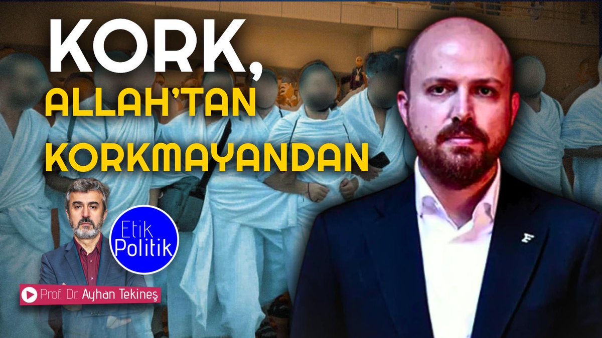“Kork Allah’tan, kuldan değil!” diyenlerin kendi vakıfları üzerinden Diyanet torpiliyle umre kontenjanı dağıtması ne kadar tutarlı?
Bilal Erdoğan’ın bu sözü ile TÜGVA–Diyanet ilişkisi arasındaki çelişkileri anlatıyorum.
✅✅✅
youtu.be/jnKj7RzUT7M?si…