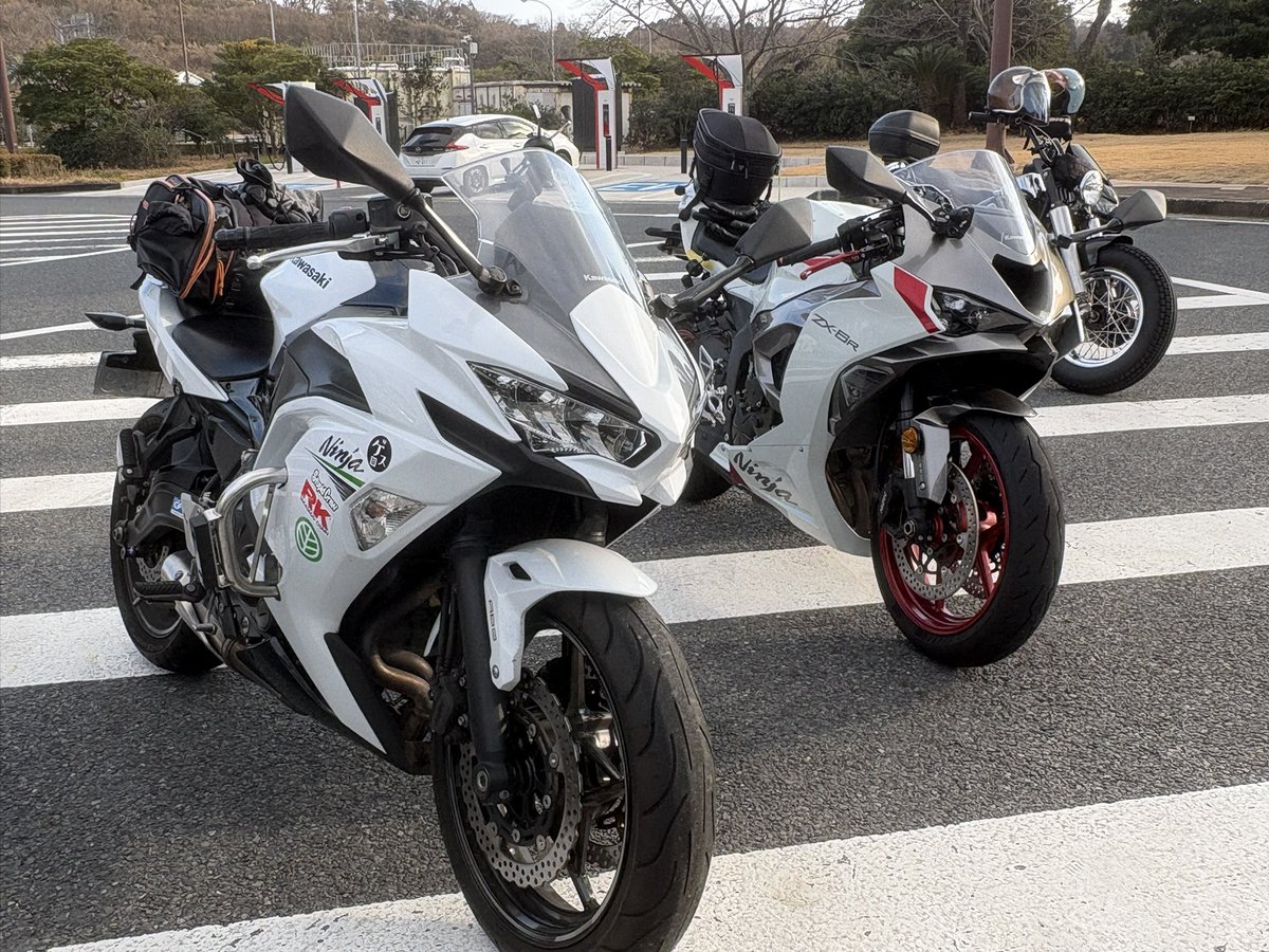 元Ninja650、現6R乗りのソロライダーさん(女性)と仲良くなりました