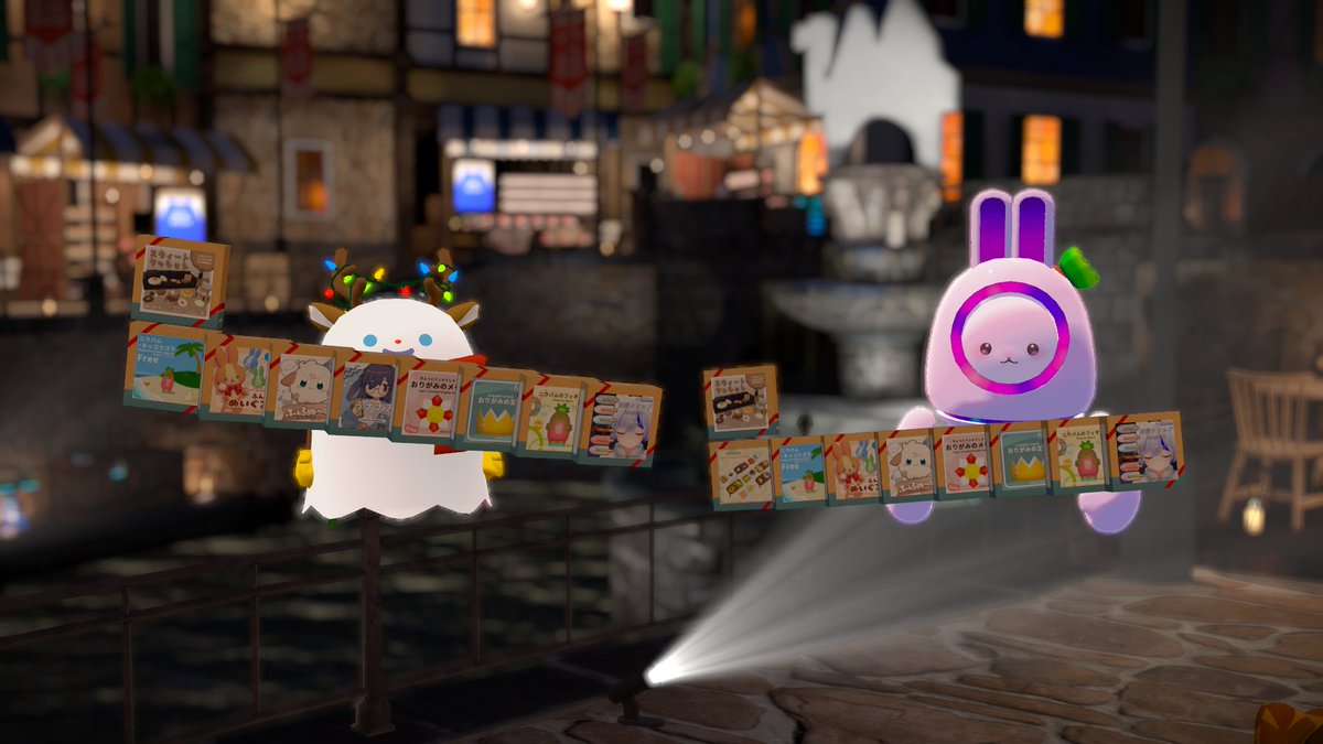 osyake_3d's tweet photo. BOOTH Festival VRChat Edition 会場にモヨリノ工房のアイテム3種も出展させていただいております！ぜひ遊びに行ってみてください✨
#BOOTHFestival #VRChat https://t.co/sqGVVbL2V7