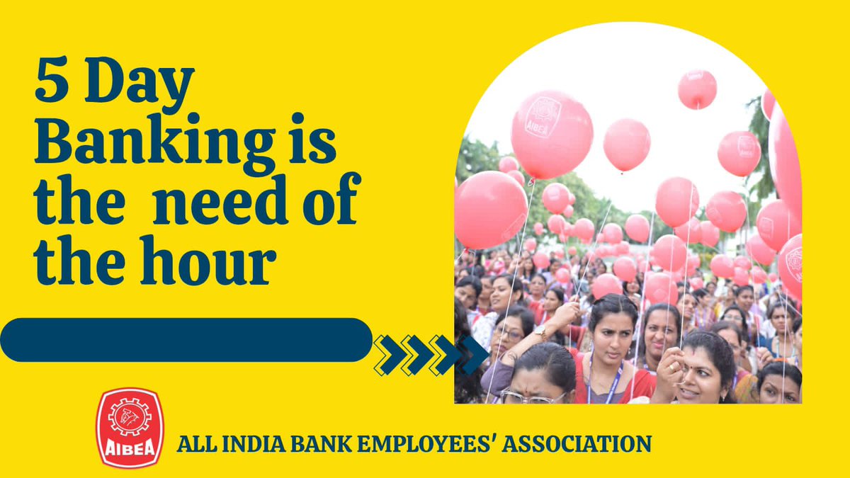 sonu05feb's tweet photo. #Implement5DayBanking https://t.co/TNrZuKIg2C