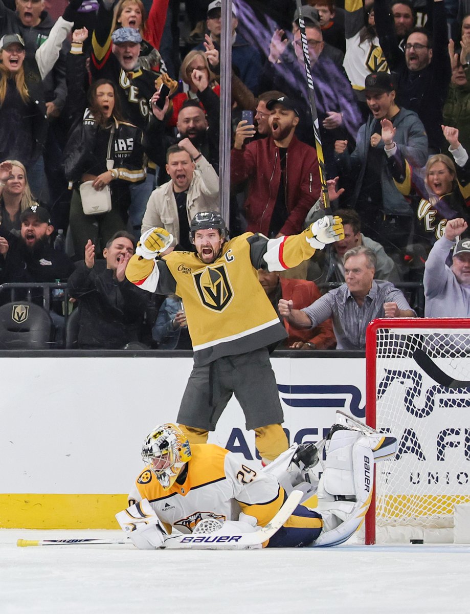 GoldenKnights's tweet image. Expressive Mark Stone has now turned into the Manitoba Maniac 🥶