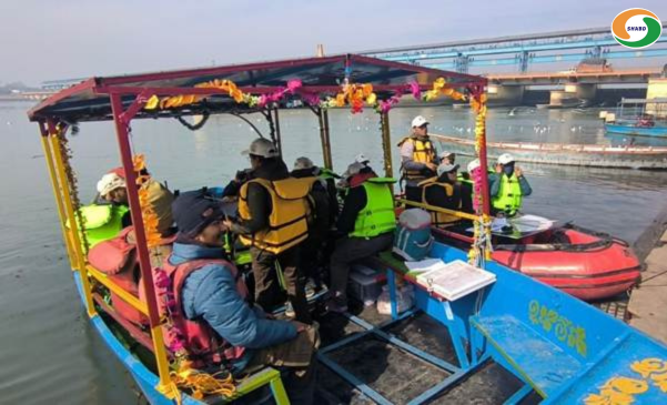 PBSHABD's tweet photo. Union Minister Bhupendra Yadav has launched the second pan-India dolphin survey under #ProjectDolphin from Bijnor, #UttarPradesh.
The survey will cover major rivers, including the Ganga, Indus, and Brahmaputra.
Find the complete story and video on #PBSHABD. Register now at https://t.co/FBBv6F5rbi
@byadavbjp
#RiverDolphins #SaveWildlife #Ganga #Brahmaputra #Sundarbans #Odisha