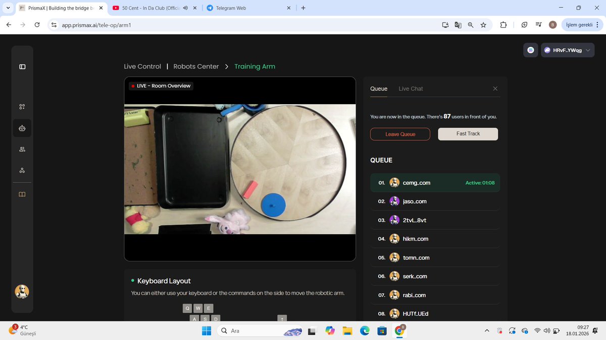 Mutlu pazarlar PrismaXTRHUB topluluğu!🇹🇷♥️

Tele-operation (tele-op) deneyimi olanlar burada mı? 🤖🎮

PrismaX ekosisteminde tele-op yapanların gerçek deneyimlerini merak ediyoruz.
🔹 Tele-op sürecinde en çok neyi sevdiniz?
🔹 Zorlayan noktalar nelerdi?
🔹 Sizce bu sistem