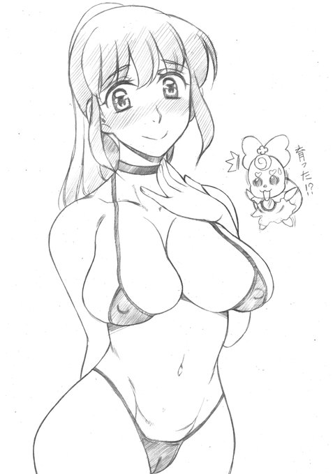 過去絵再掲
『ハピネスチャージプリキュア!』より
愛乃 めぐみさんです。 