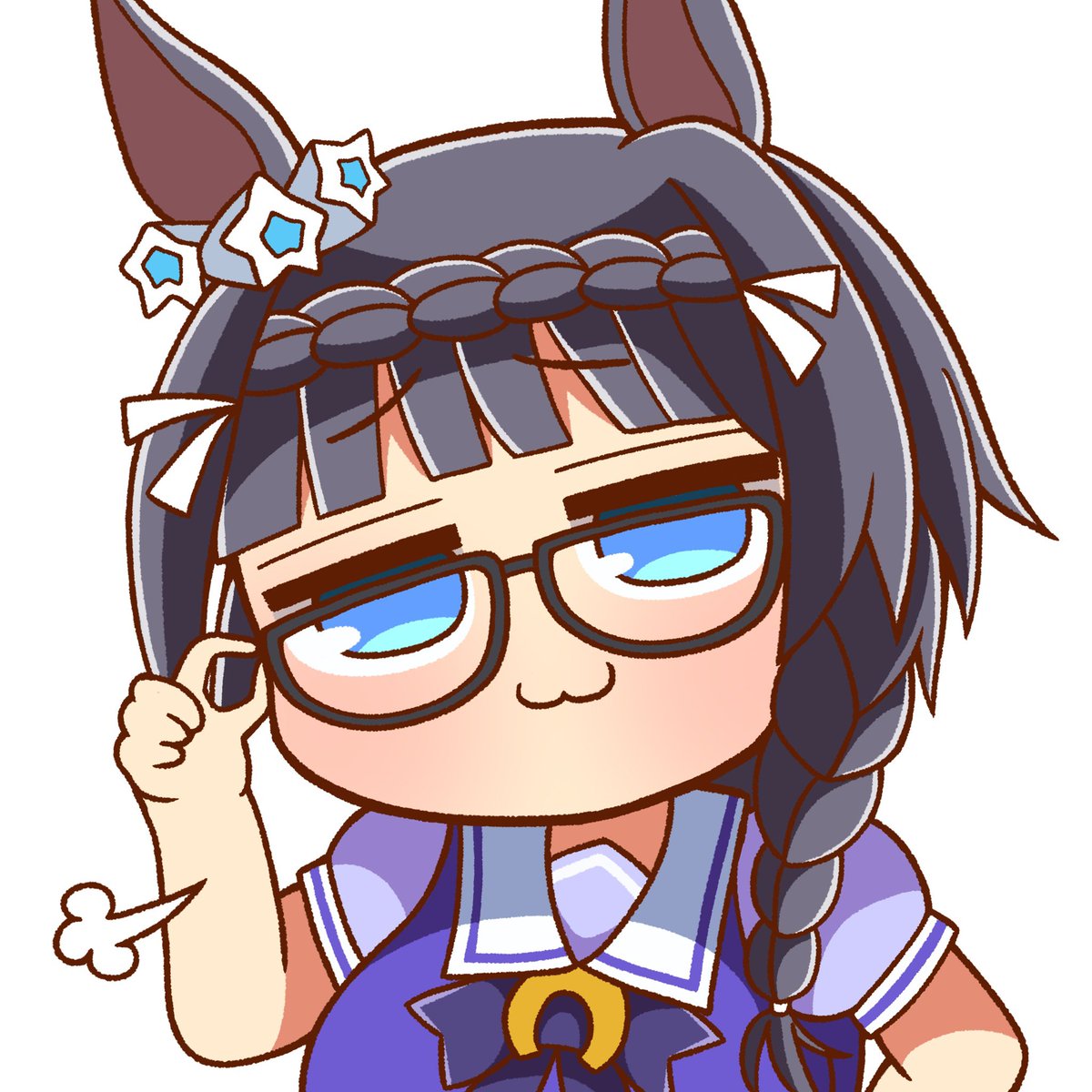 「#日経新春杯 #ゼンノロブロイ」|たぬこのイラスト