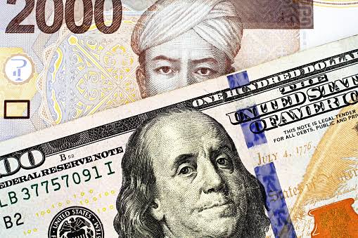 iPopBase's tweet image. 1 US dollar is currently valued at 16,909 rupiah.