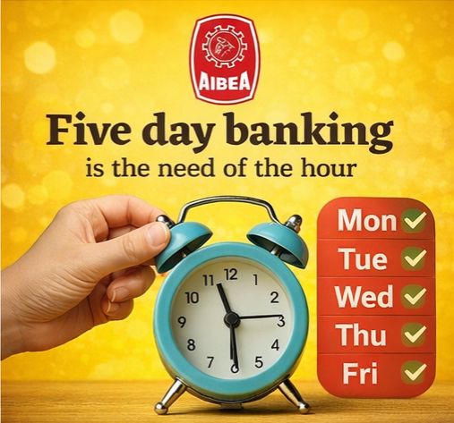 sonu05feb's tweet photo. #Implement5DayBanking https://t.co/eE6GZyEW4V