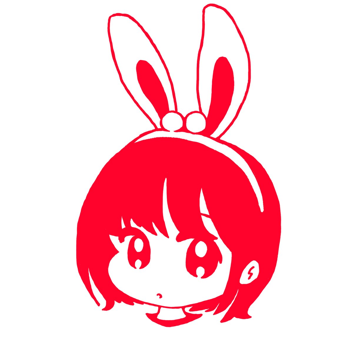 いつも小倉駅でキューポちゃん見かけると宇佐木そらちゃんにイメージが重なるので描いてみたよ！
#宇佐木そら
#キューポちゃん
#そら色キャンパス