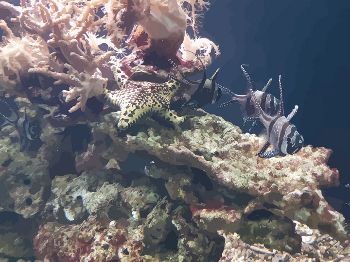 NubesDesign's tweet image. Art of the Day! "Nice Fish third derivation". Buy at: ArtPal.com/nubesdesignch?…