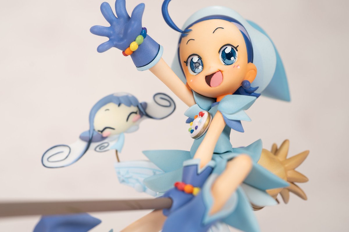 #WF2026w 再販情報①

🩵あいこ＆ミミ(25周年バージョン)🩵
○レジンキャストキット
○¥15,000
○卓番：4-16-03

前回大人気だったこちらのキット、ある分だけですが少数持っていきます！
今回で終売です！お見逃し無く！！
よろしくお願いいたします😊
#おジャ魔女どれみ #妹尾あいこ