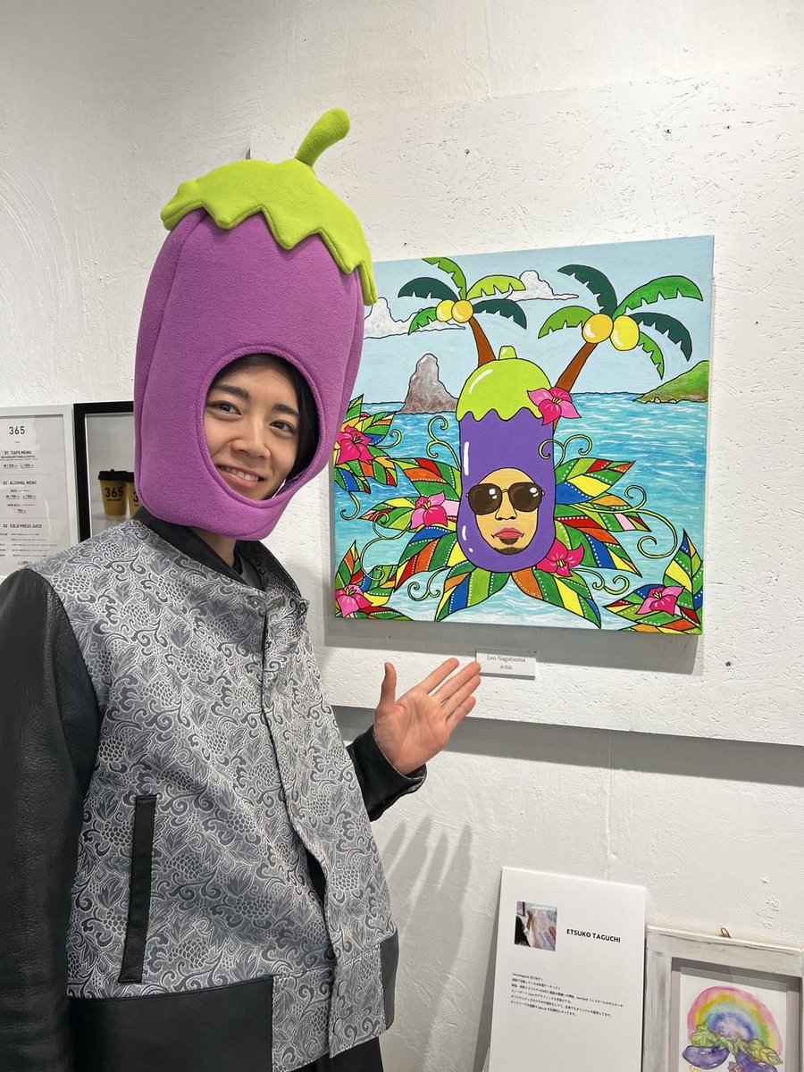 kawaharaSTAFF's tweet photo. 【緊急ポップアップ情報🚨】

こちらのかわいすぎる絵は
長妻 怜央さんに
描いていただいてました‼️

感謝していなす😊🍆

https://t.co/SNgr2T7f8v https://t.co/VcM645glwj