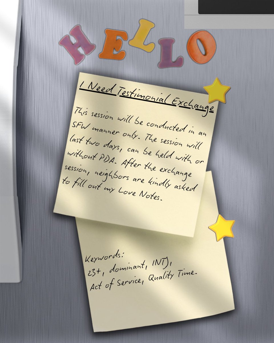 FromNextDoorr's tweet image. RT(s) are greatly appreciated!

Carried by slow afternoons and the quiet comfort of the neighborhood, I’m taking a small step forward. This boy next door is getting started and looking for kind neighbors for testimonial exchanges—one-way or two-way. Details are attached below.