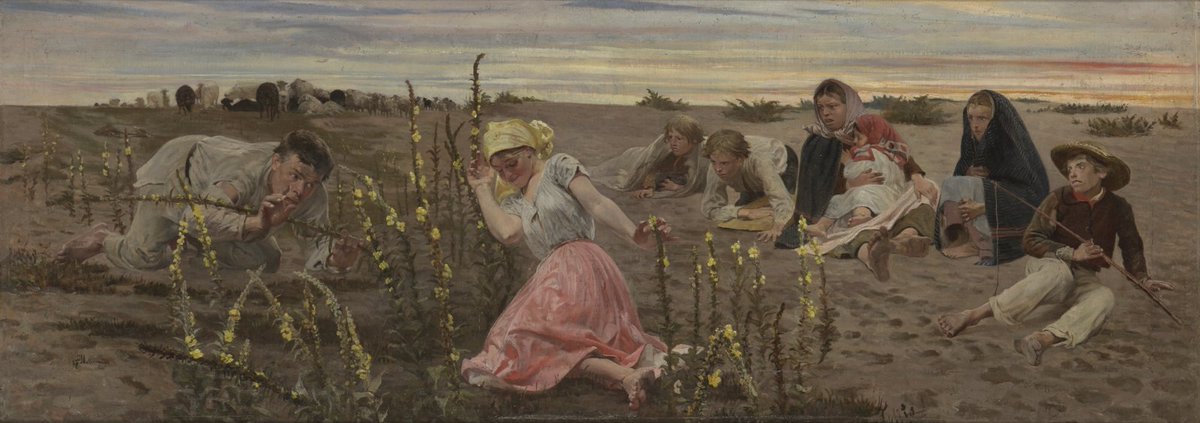 ヤツェク・マルチェフスキ （Jacek Malczewski、1854-1929） 『憑依