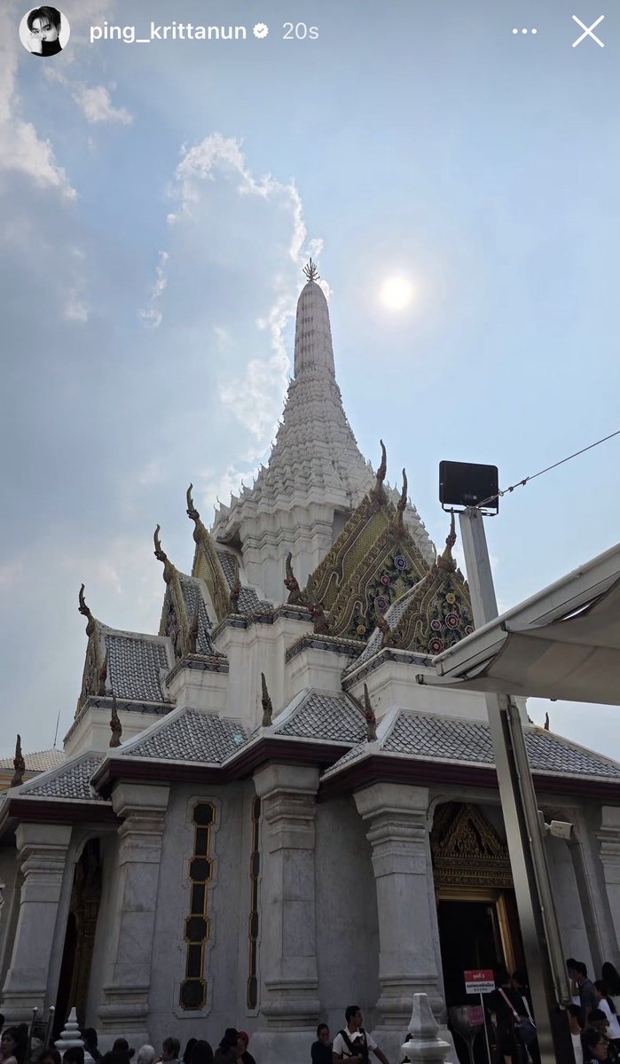 JSethameteekul's tweet image. ความสุข ความเจริญ ความร่มเย็น จงปรากฏให้เห็นๆ แก่เจ้า🙏🏻

Source: PingPing’s IG story

#PingKrittanun #ปิงกฤตนัน
#TaLingPing #TalkAboutPING