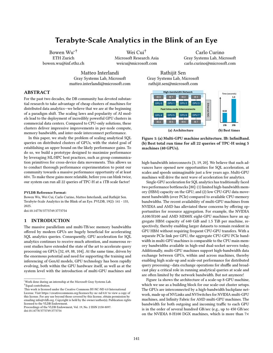 Vol:19 No:2 → Terabyte-Scale Analytics in the Blink of an Eye vldb.org/pvldb/vol19/p1…