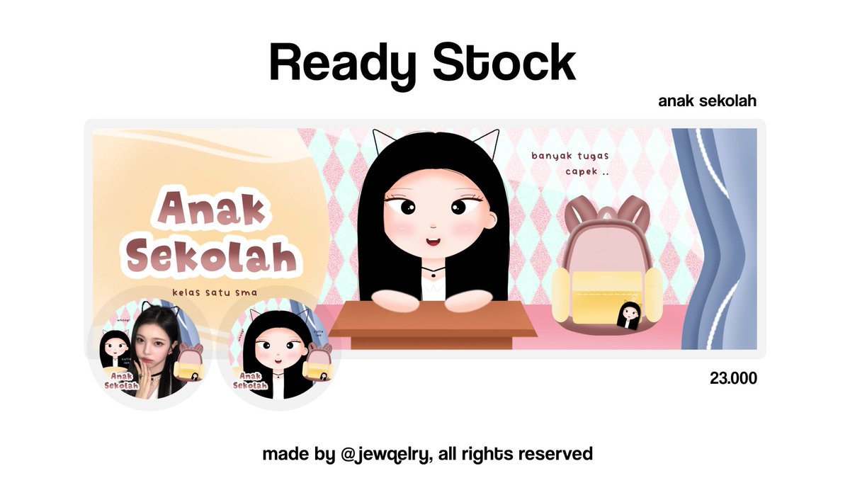 jewqelry's tweet image. ╭━ 𓂅 Help rt, pls? Thanks &amp;lt;3 𓈒𓏸

𖦹 .  heLLo !!  𓏮  aku ada layout ready stock carmen, ian, stella, a-na yang bisa kalian take sekarang juga! ☆̲%  free retext  𓂃  &amp;amp; mt after dm yaa  ⋮⋮  𖣁 ₊

#zonauang #zonaba #zonajajan