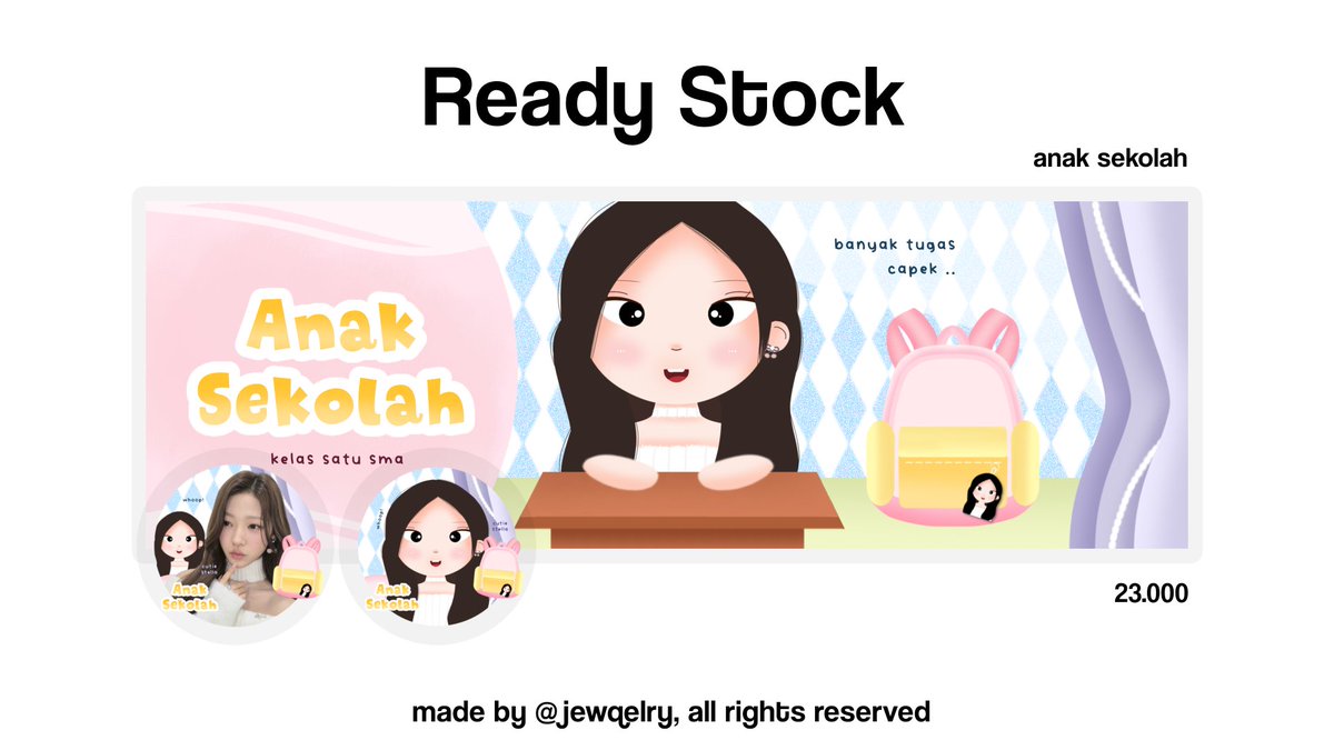 jewqelry's tweet image. ╭━ 𓂅 Help rt, pls? Thanks &amp;lt;3 𓈒𓏸

𖦹 .  heLLo !!  𓏮  aku ada layout ready stock carmen, ian, stella, a-na yang bisa kalian take sekarang juga! ☆̲%  free retext  𓂃  &amp;amp; mt after dm yaa  ⋮⋮  𖣁 ₊

#zonauang #zonaba #zonajajan