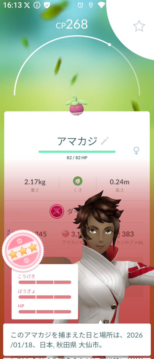 aikapi315's tweet image. ダイマックスアマカジ100😊✨🎵