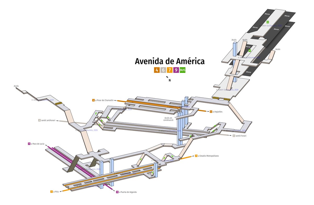 *Estacions i intercanviadors*
🆕 Més de 600 estacions noves i actualització d'una vintena més.
✅ Metros completats: París, Milà, Brussel·les, Múnic, Atenes, Lisboa i bastants més. Un Interrail i uns quants caps de setmana donen per bastant.
👉 estacions.albertguillaumes.cat
