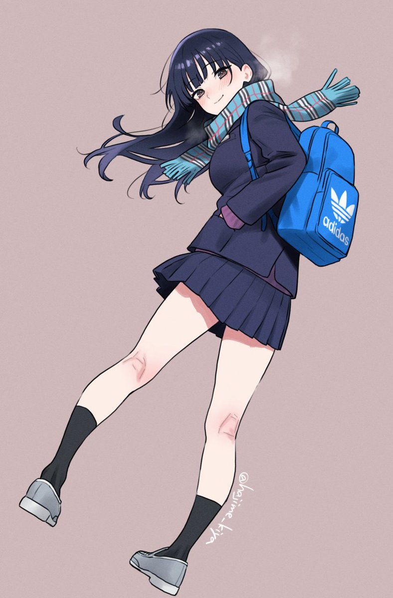 hajime_kiya's tweet image. 冬の帰り道