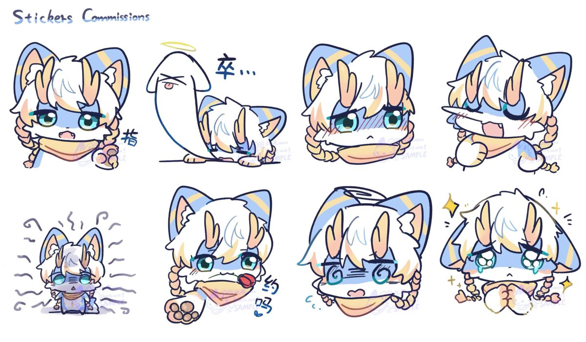 ステッカー依頼でした
#commission