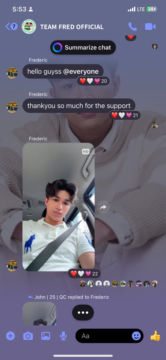 Hello FREDorables! A message from all the supporters! Maraming maraming salamat po