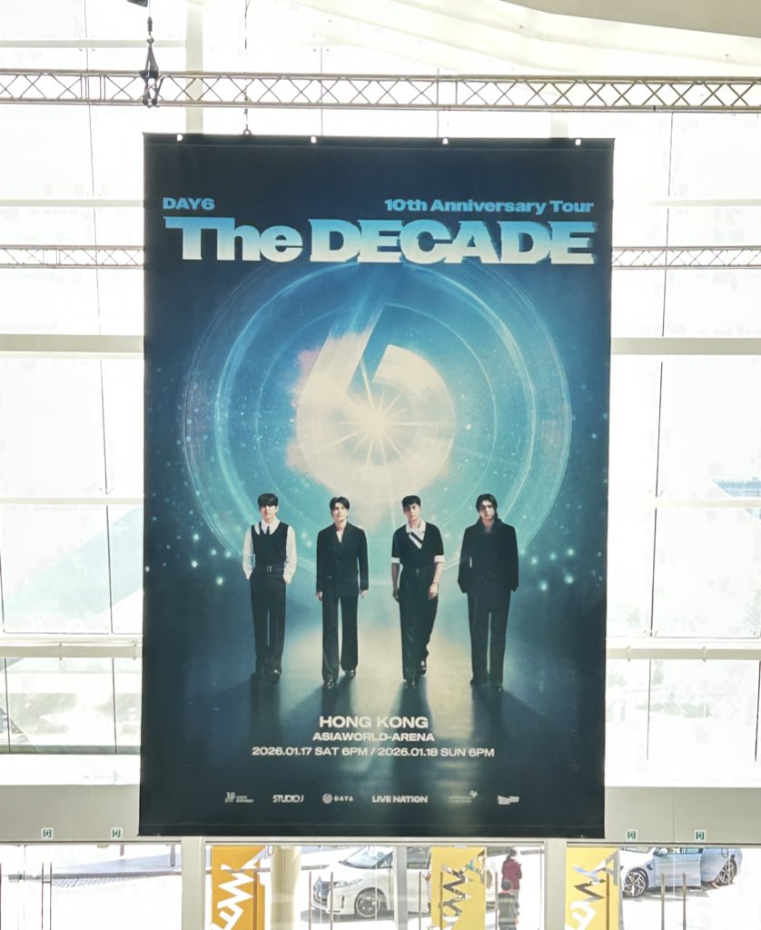 Ytay8neWQi8Py3Y's tweet photo. 🇭🇰寄り道🍀♬.*ﾟ

#DAY6 #DAY6_10th_Anniversary_Tour 
#DAY6_THEDECADE https://t.co/woi3lDexNU