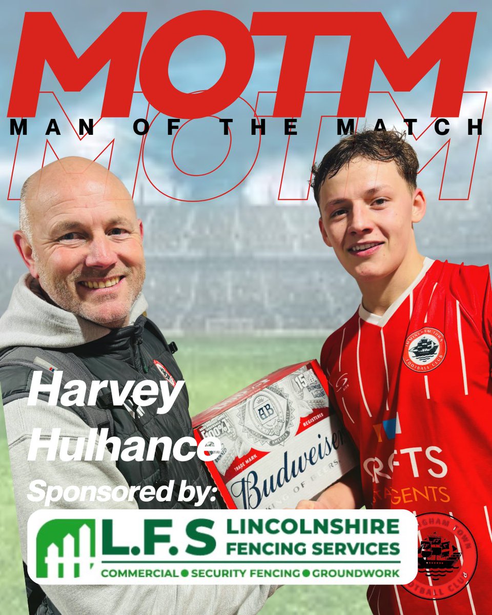 ImmTownfc's tweet image. Yesterdays MOTM Harvey Hulance sponsored by Lincolnshire Fencing Services 🙌🏻 #player #box2box #energy #fyp @lincsleague