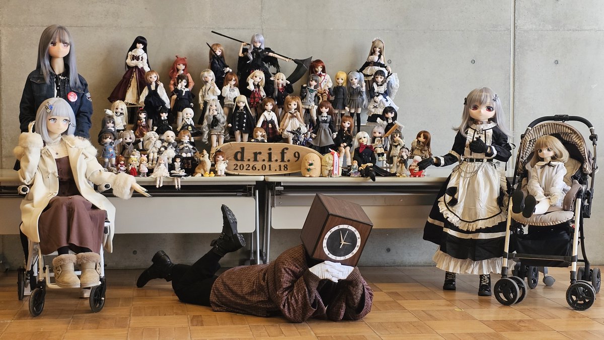 本日のドール交流会♪
BonBonGalaxyちゃん
布教できました★☆

#drif