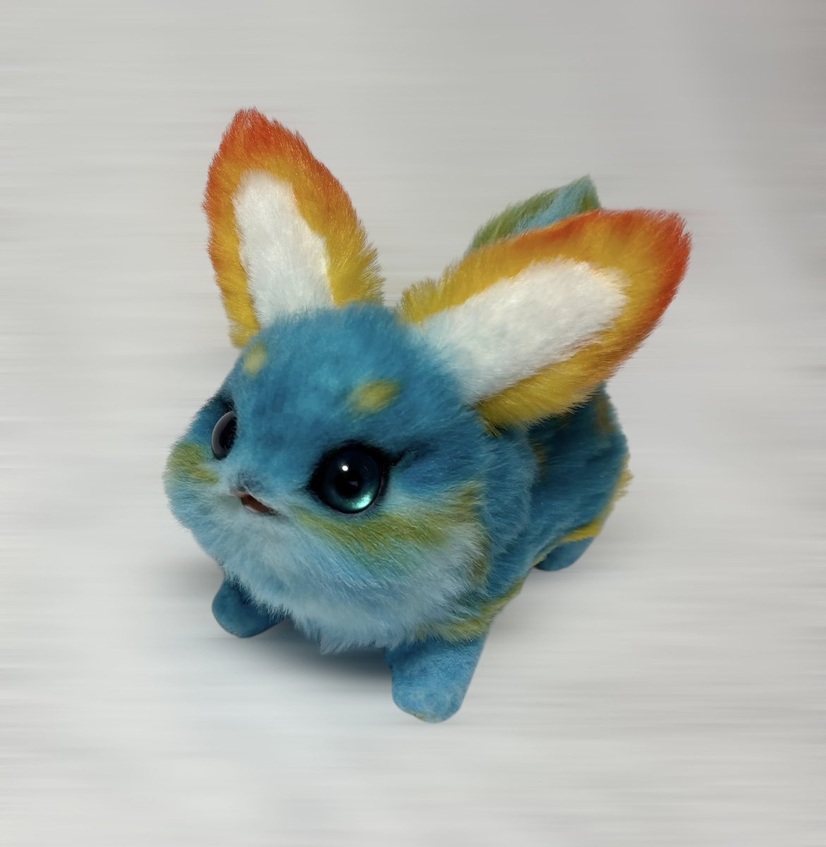 テリトルドールさん(@teritre_doll) の、うみうさのアオちゃん届きまし