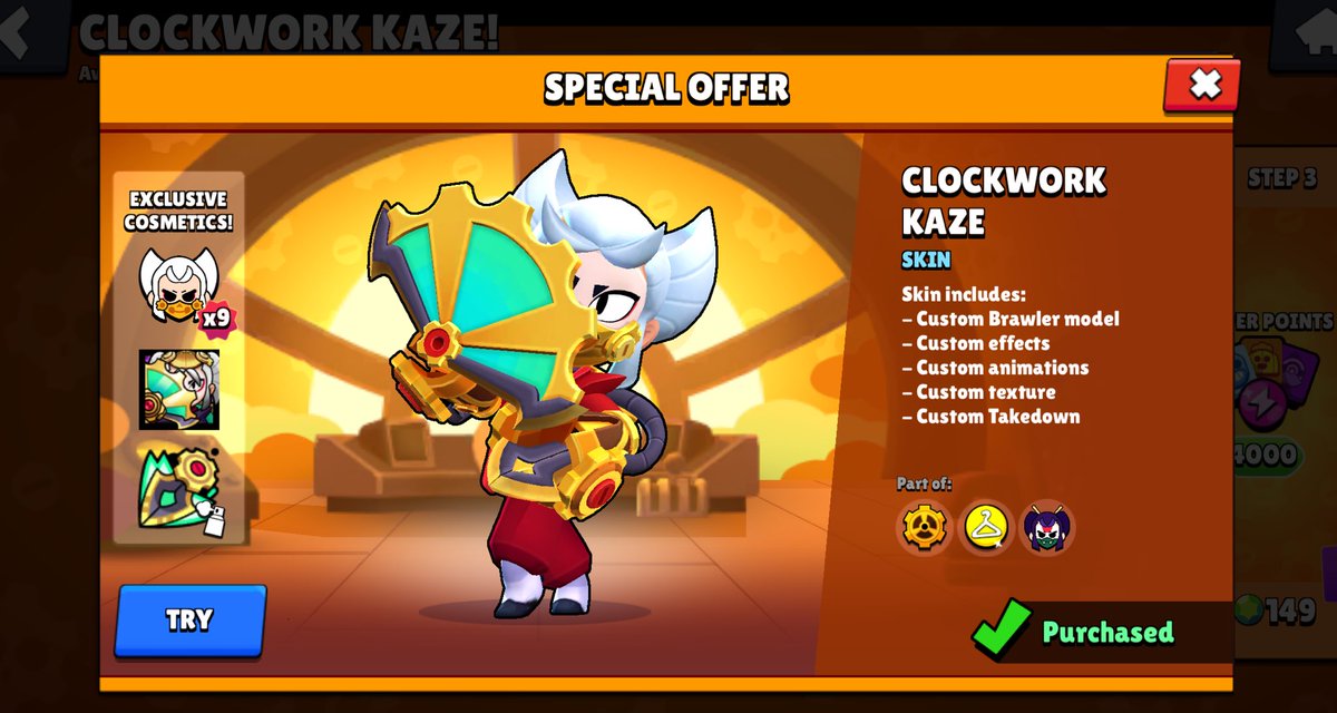 BSLyles's tweet image. I feel like this just kind of demonstrates everything wrong with this community event… 

Like legit people waited SO LONG for this skin and straight up can’t even use it rn lol 

I know not everyone wants this skin but the community events should be fun for EVERYONE 🙏😭