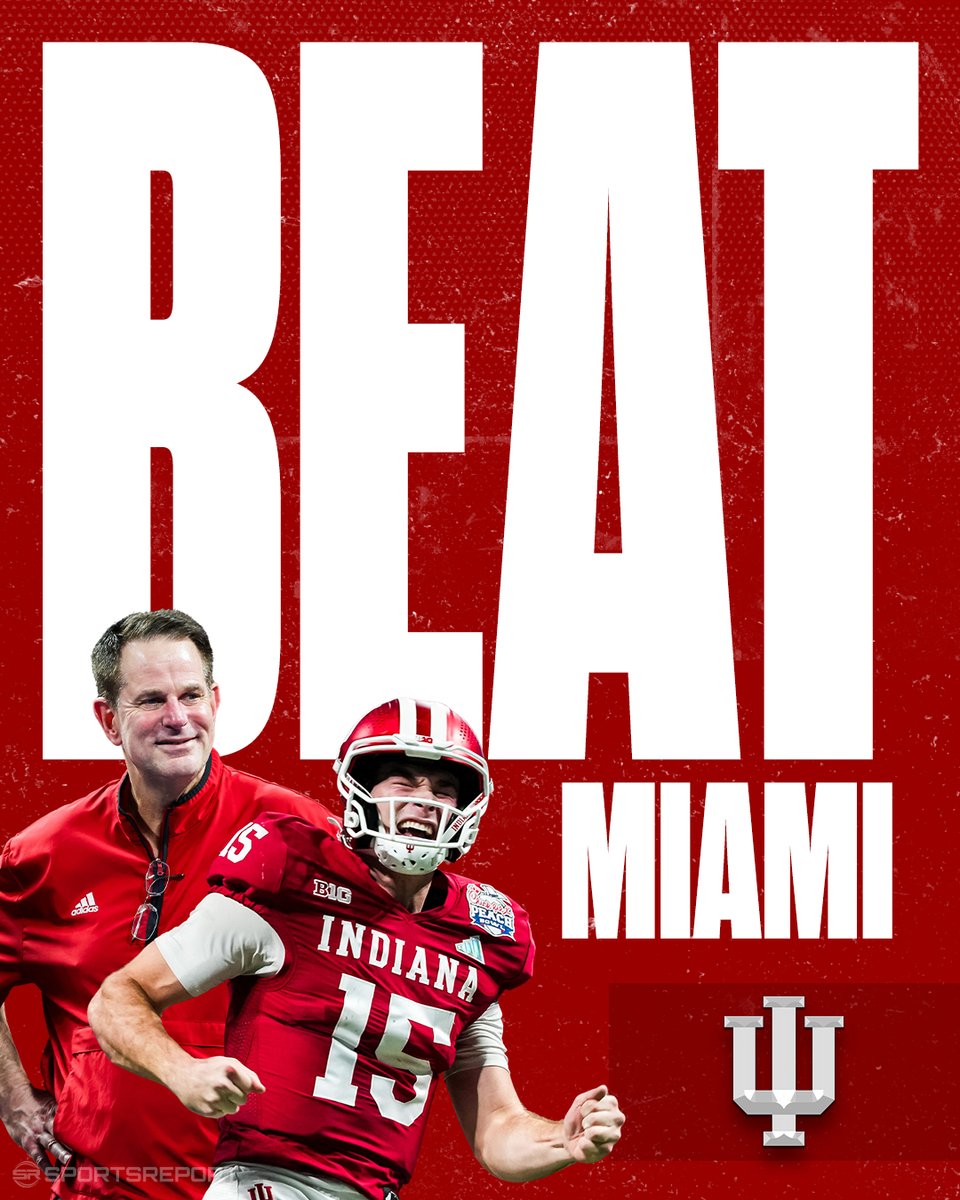 SRHoosiers's tweet image. BEAT MIAMI!