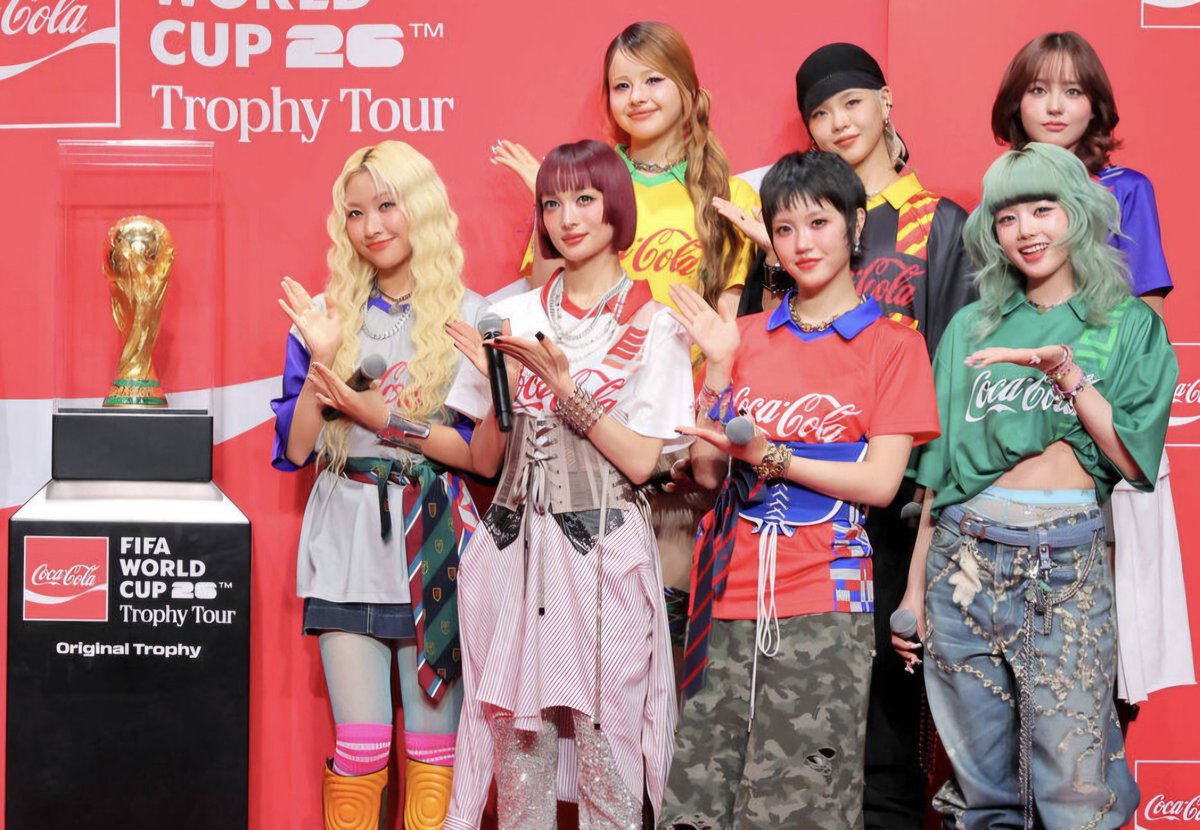 alphazbarbie's tweet image. XG has been appointed as the official Japan ambassadors for the World Cup ⚽️ 

The group attended the trophy unveiling event for the “FIFA World Cup Trophy Tour,” held in Tokyo on the 18th.