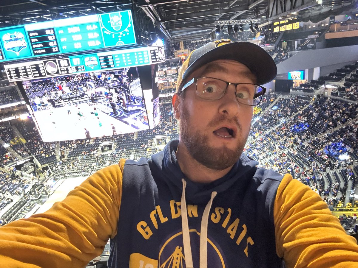 JakeSchuermanTV's tweet image. If you work in live sports like me, sometimes it’s fun to go as a fan. Bay Area Forever. Huge fan of the Warriors all my life. #Warriors