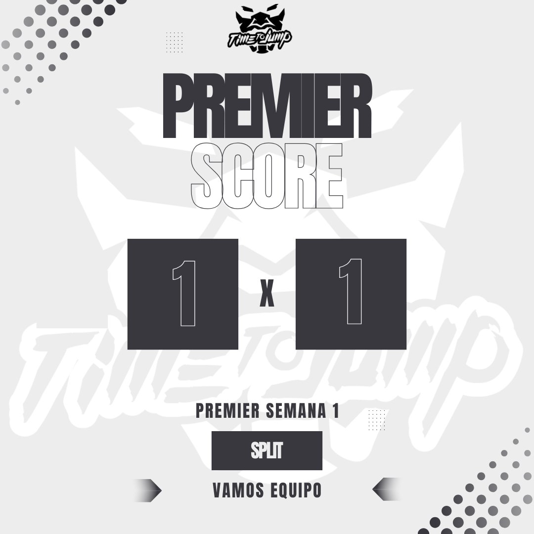 1x1 en nuestro match debut de la semana en Premier Invite🤝
Buen nivel, se fixearán cosas y seguimos mejorando 💪