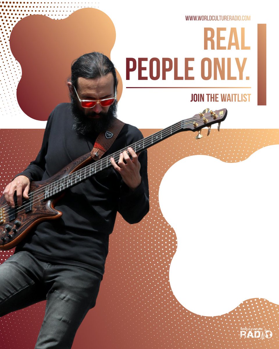 wocura's tweet image. We are building a community, not a user base. The First Wave is for real artists, real fans, and real connections. If you're tired of shouting into the void of bots and algorithms, come join a human network.

Join the waitlist.
worldcultureradio.com/#artist_form1

#FirstWave #NoBots…