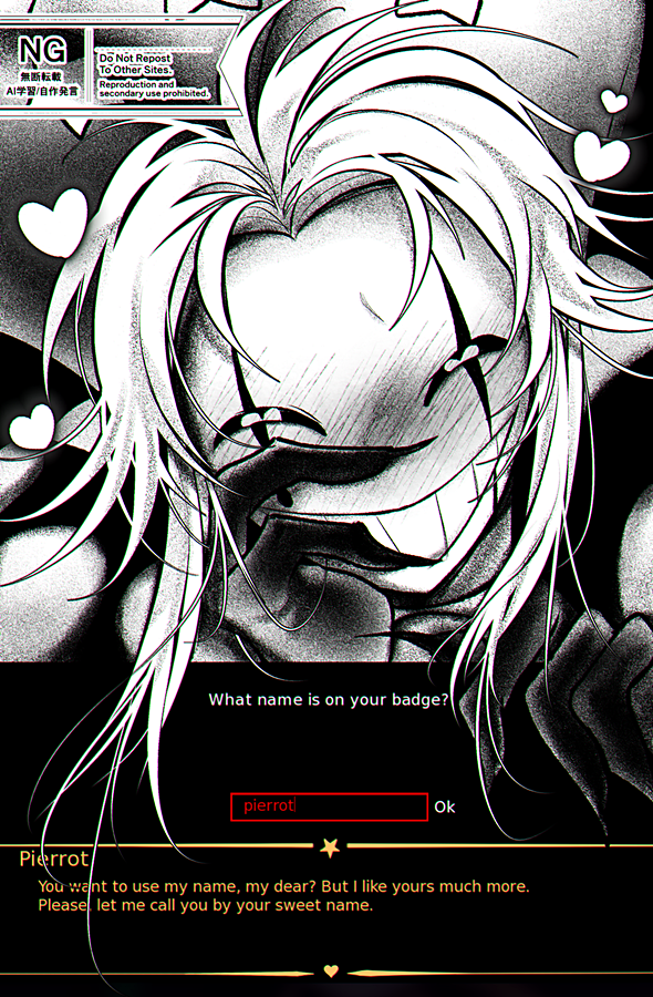 "부디, 제가 당신의 달콤한 이름을 부를 수 있게 해주세요."
#thefreakcircus #더프릭서커스