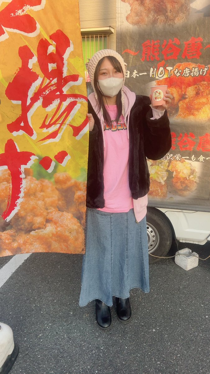 skr1842's tweet image. ヤマト住建熊谷ショールーム様にてイベント開催中🌟

彩からさん！！
前回は唐揚げをいただいて
今回はホットレモネード🍋♡♡

美味しくて美味しくて
お兄さんの笑顔も最高でした😆♡