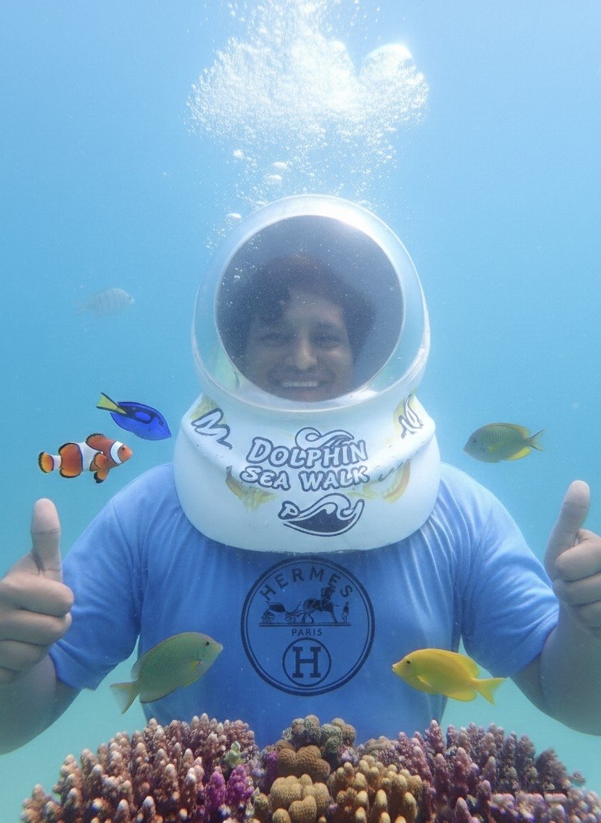 TheRohitVaja's tweet photo. Branded Look, Underwater Book. 🌊🔥
:The Rohit Vaja

#therohitvaja #brand #luxury #Coral #pattaya #Thailand #RoyalLook #SeaWalk #OceanVibes #DeepSea #Hermes #ClassyMen #Adventure #Brandlook #Underwater #Luxurylife #adventuretime https://t.co/07r6s4x7Kk