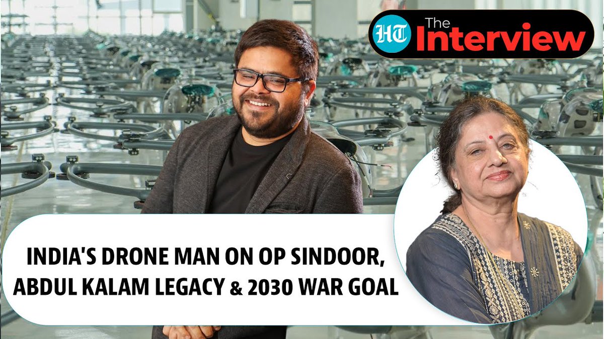 htTweets's tweet image. #TheInterview | In a wide-ranging conversation, Vikash Mishra reflects on India’s evolving military doctrine, the decisive role of drones and missiles in Operation Sindoor, and how modern India-Pakistan warfare is being redefined by technology. 

From his early journey under