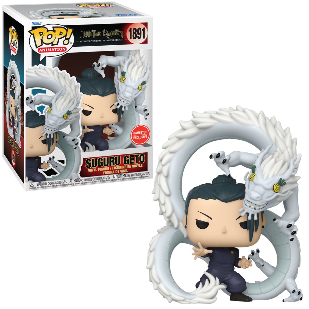 DisTrackers's tweet photo. GameStop exclusive Suguru Geto Pop Premium is back up!
.
https://t.co/lkMA2rLHsV
.
#Ad #JJK #JujustuKaisen #Funko #FunkoPop https://t.co/MDScjYeg1K