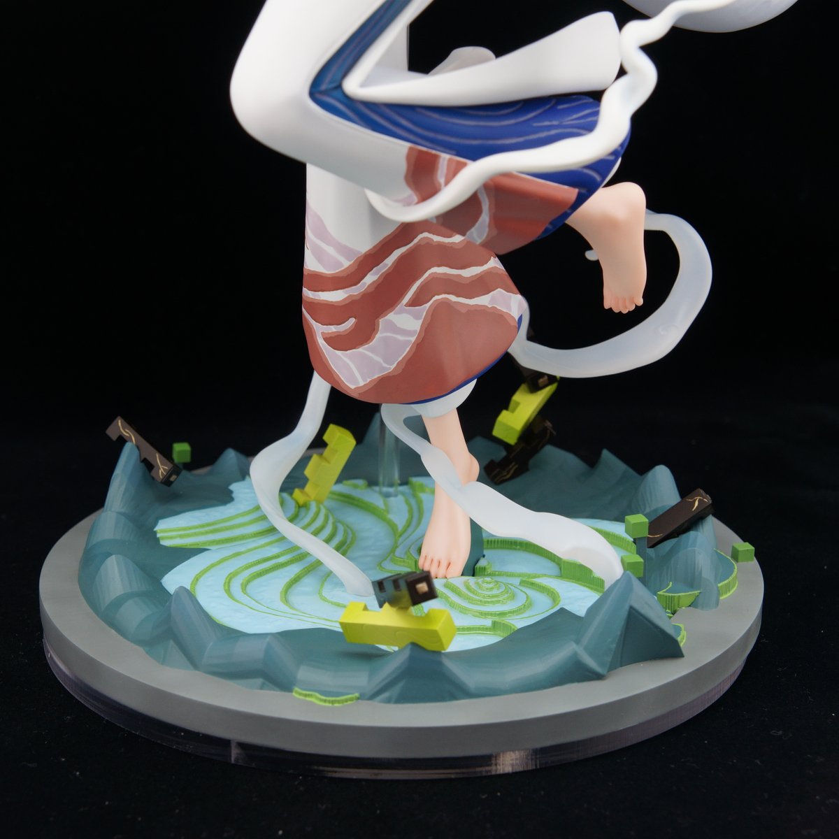 ゲーム「アークナイツ」より「シュウ」のガレージキット完成しました