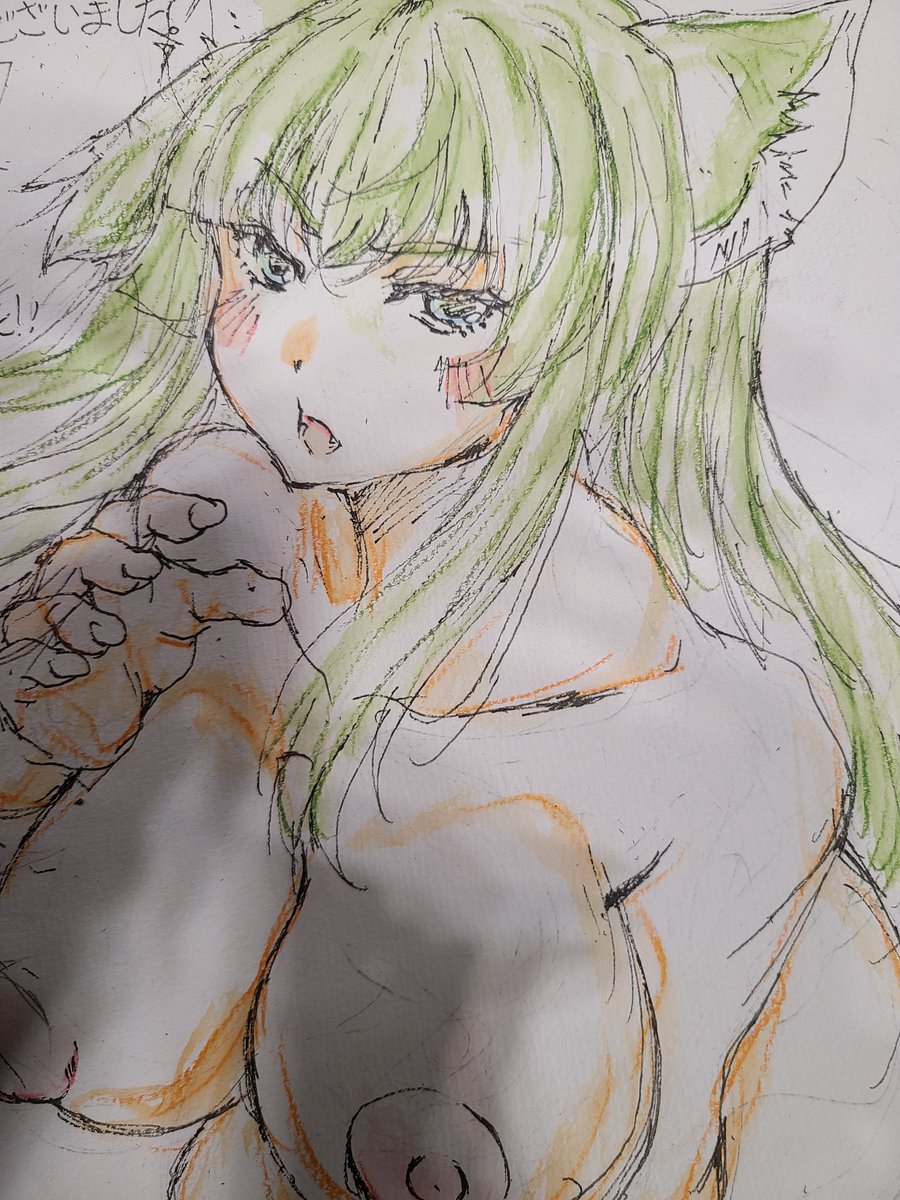 今回もスケブたくさん描かせてもらいました。もう一枚ぱすちゃのルーシー描かせてもらったんですけど写真取り忘れ 